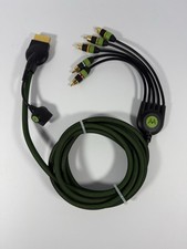 Original MICROSOFT XBOX Monster Cable Gold Ti...