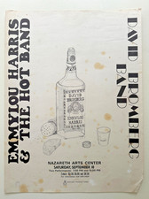 Two of a kind rare!! Emmylou Harris & David Bromberg Band 1976 Concert Poster