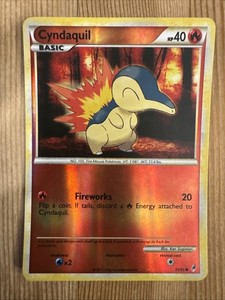 Cyndaquil - 55/95 - Common - Reverse Holo x1 - Lightly Played - Call of Legends