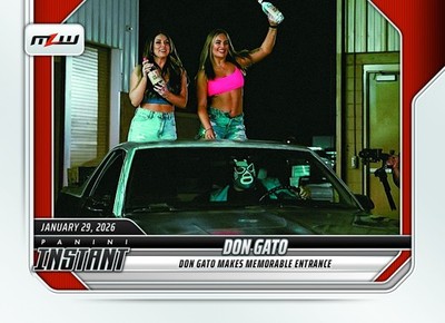 2026 Panini Instant MLW #5 Don Gato Battle Riot VIII PRESALE