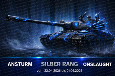 World of Tanks Ansturm Silber Rang 2026 / Onslaught Silver Rang 2026 / WOT save