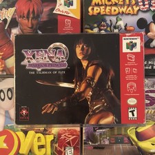 Xena Warrior Princess The Talisman of Fate Nintendo 64 N64 Complete Authentic