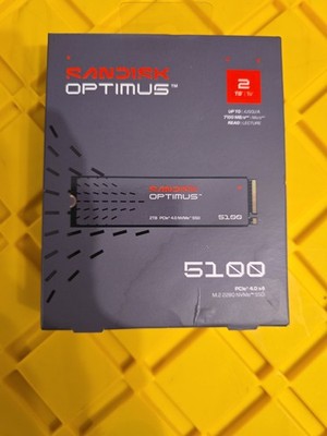 2TB Sandisk Optimus 5100 NVMe SSD. Sealed.