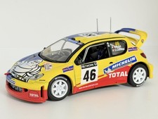 Peugeot 206 WRC Minicar 1/43 Peugeot Michelin [Age 13+]