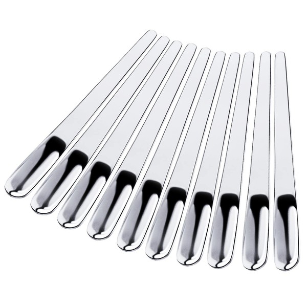 KaffeelöFfel Set Edelstahl TeelöFfel EspressolöFfel Dessert LöFfel 10-Teilig-image