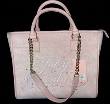 Juicy Couture Beach Tote Bag Pink Diamond