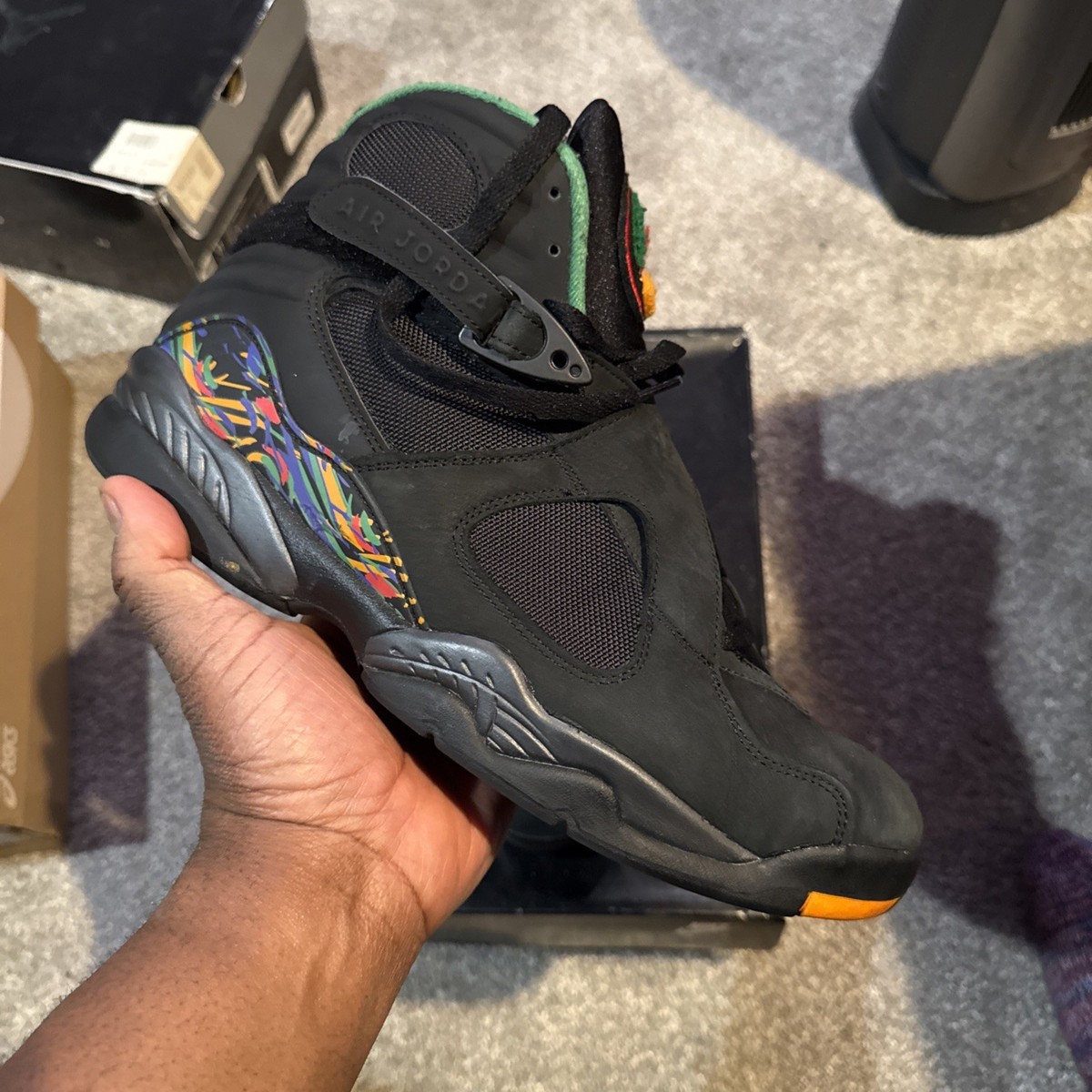 Air Jordan 8 Retro Tinker Air Raid Men display picture 2
