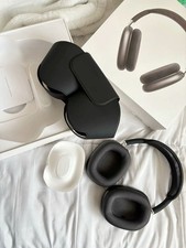 Apple AirPods Max Wireless Bluetooth Over-Ear Headphones Black with Case