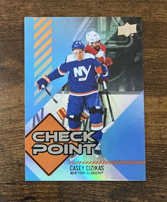2024-25 Upper Deck Series 1 Check Point Casey Cizikas #CP-15 Islanders