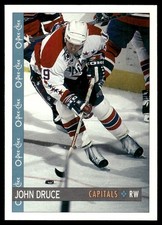 1992-93 O-Pee-Chee ! John Druce Washington Capitals #105