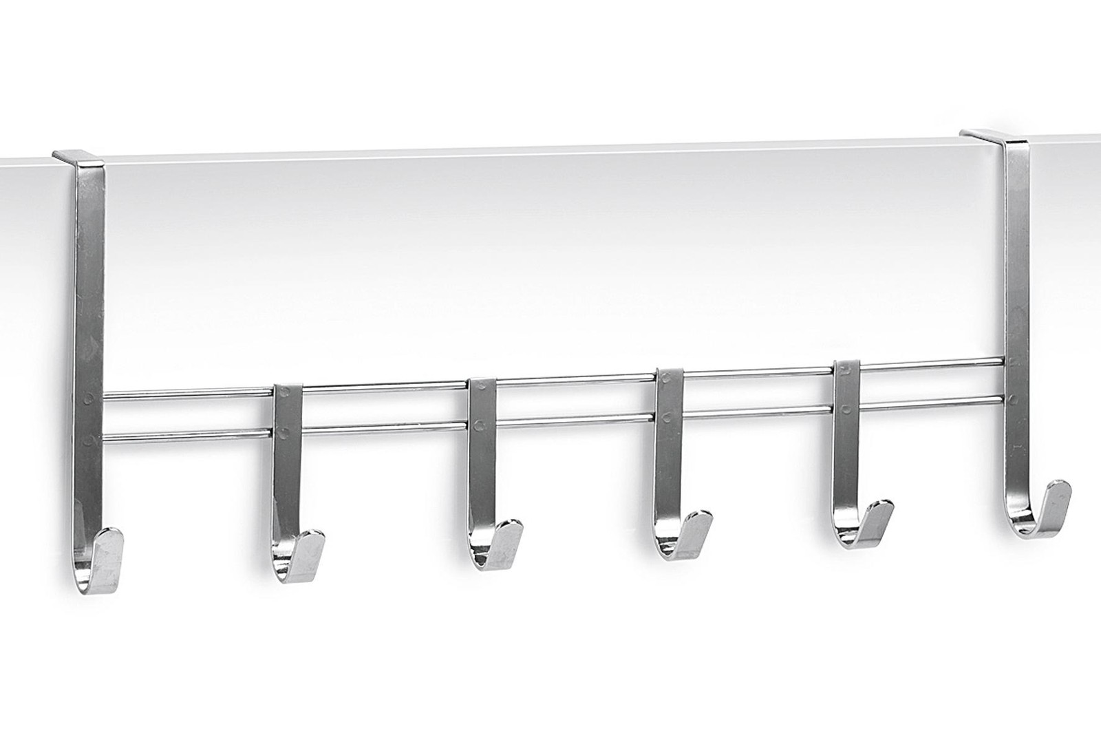 Компания Zeller представляет Тюрингский металлопрокат высшего качества 6 Haken 51x8x20,5 см silber