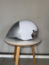 Casco Kask Mistral Aero TT bianco/argento, grande