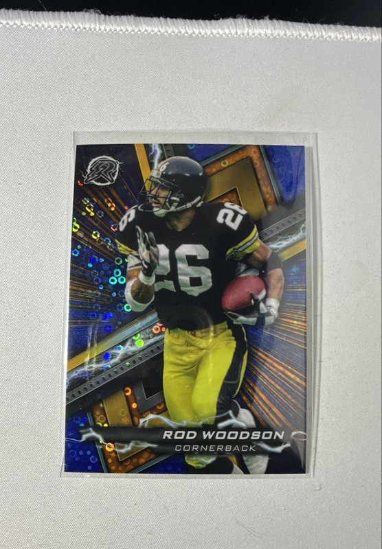 2023 Topps Composite - Resurgence Rod Woodson #78 Blue & Orange Spark Refractor