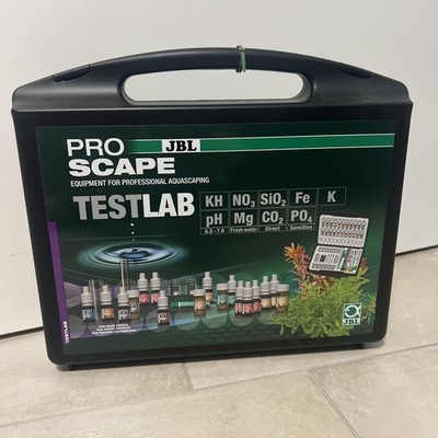 JBL PRO AQUATEST LAB PROSCAPE Wassertest Koffer 9 Test Pflanzen Scape Aquarium