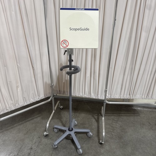 Olympus Scopeguide MAJ-1868 Receiver Dish , Arm, Rolling Stand | eBay