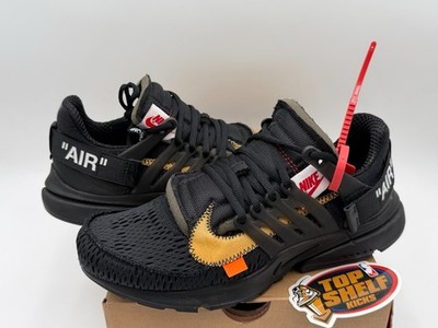 Nike Air Presto Off-White Low Black Authentic Size 9 Runner