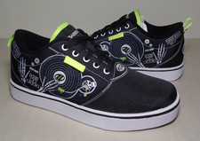 Heelys Size 8 / PRO 20 PRINTS / Black Neon / Sneakers New Women's Wheeled Shoes