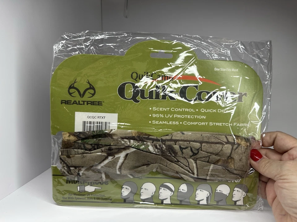 REALTREE XTRA® QuikCover, Multifunctional, Lightweight Camo Headwear - Image 2 of 2