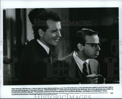 #ad #ad 1989 Press Photo Bill Murray and Rick Moranis star in quot;Ghostbusters IIquot; $24.99