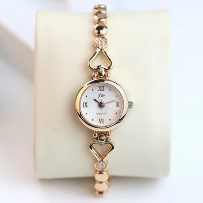 Damen Armbanduhr wasserdicht elegante schlicht elektronisch Lifestyle Quarzuhr