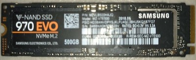 Samsung 970 EVO Plus 500GB NVMe M.2 Solid State Drive SSD MZ-V7S500