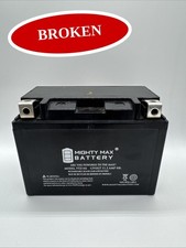  BROKEN Mighty Max Battery YTZ14S 12V 11.2AH 230CCA SLA AGM Motorcycle Battery