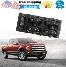 New Front Master Power Window Switch Driver Side For 2004-2008 Ford F-150 F150