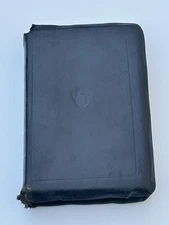 1927 Masonic Holy Bible Full Size Leather KJV Saalfield Order of Builders