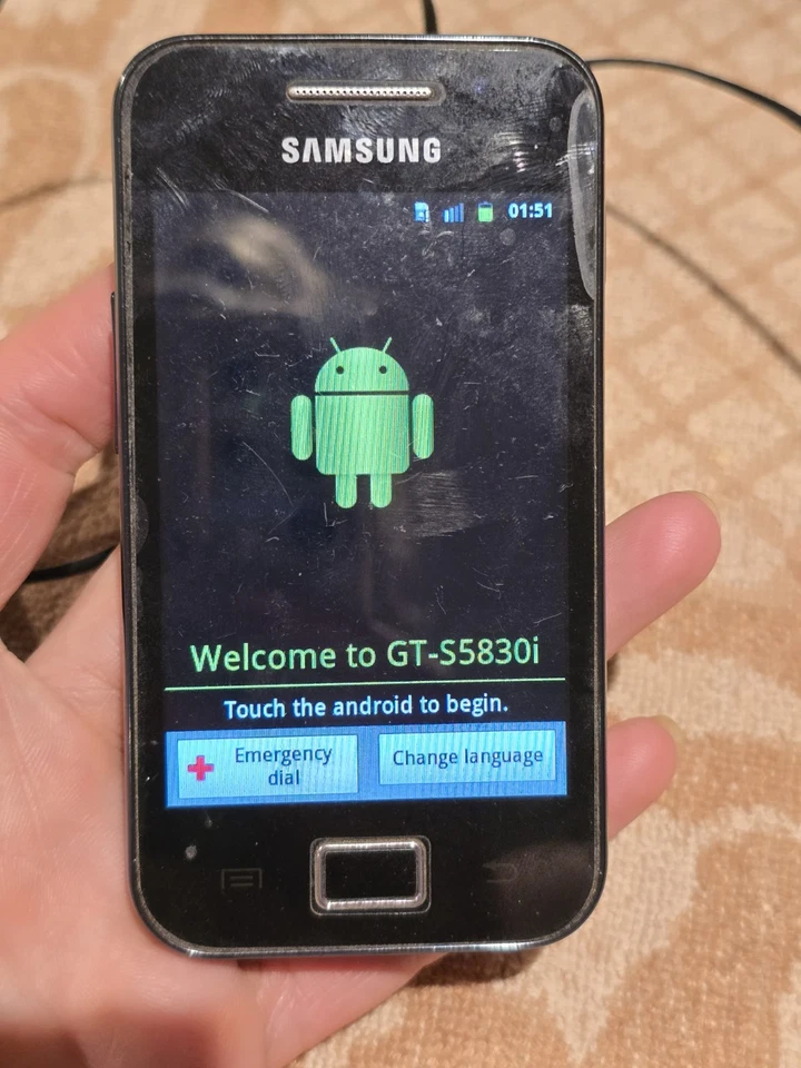 Samsung Galaxy Ace Black S5830i 3G  Unlocked Android Smartphone, photo 2 of 2