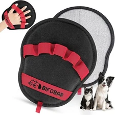 Pet Hair Removal Glove - Magic Brush Electrostatic Mitt for Dogs & Cats