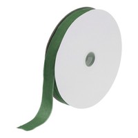 "Samtband Geschenkverpackung 25 Yard X 1\" MintgrüNes Einseitiges Samtbandrolle"