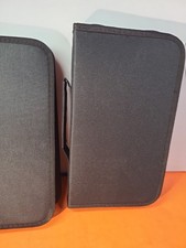 CD / Disc Zip Around Carrying Case DVD Games X2