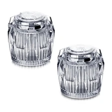 2Pcs Bathroom Handles Strong Plastic Shower Valves Adjuster Accessories