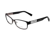 Jimmy Choo JC124 KI8 MATTEBLACK RUTHENIUM BLACK 54/15/135 Women's Eyewear Frame