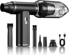 Compressed Air Duster  Vacuum Cleaner 4-In-1, 150,000RPM Powerful Electric Air