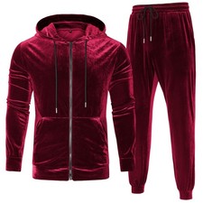 Sweatsuits for Men 2 Piece Tracksuit Sets Full Zip Hoodie Sweatpants for Men ...
