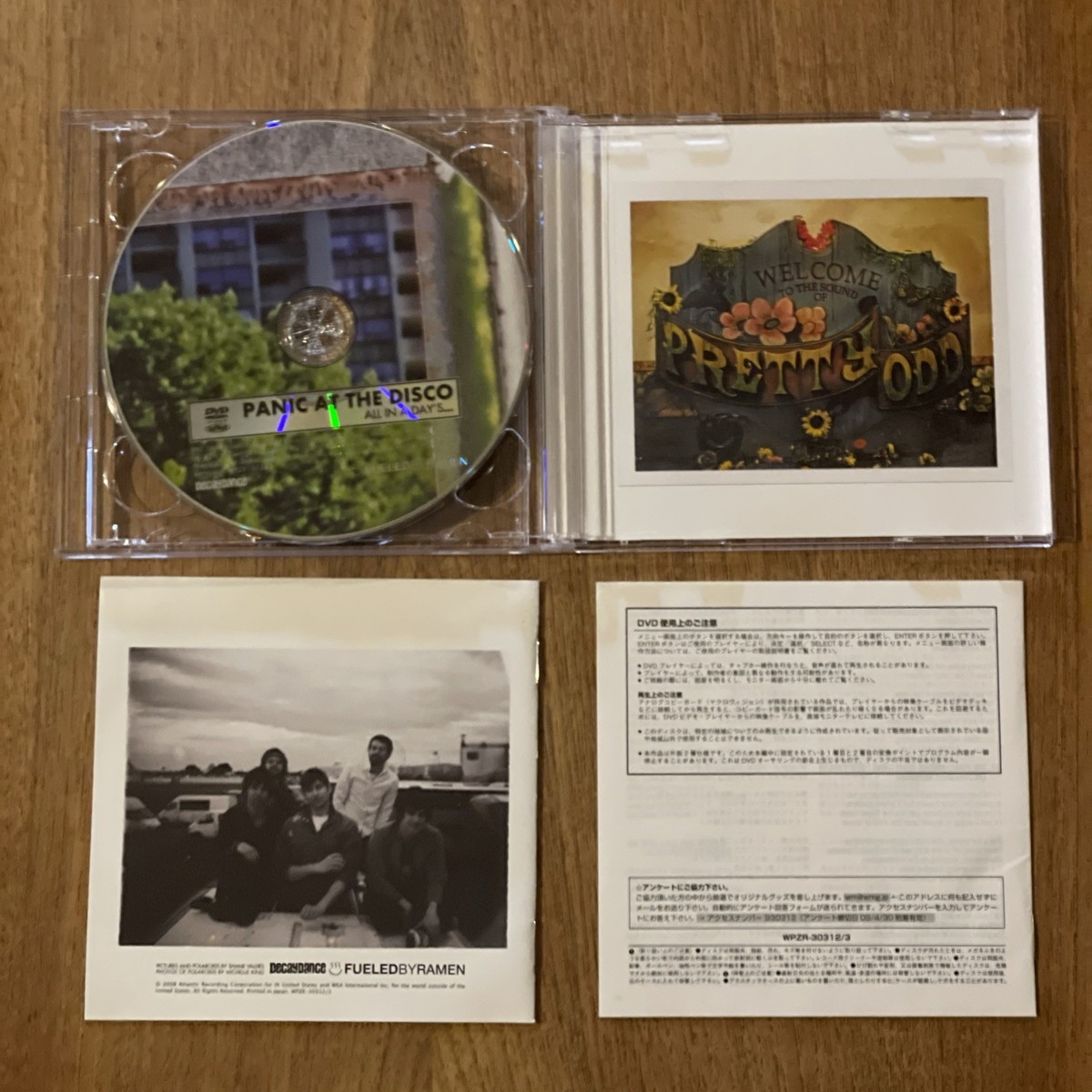 PROMO Panic At The Disco Live In Chicago CD+DVD Japan with OBI