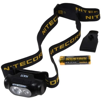 Nitecore HA11 V2 LED Kopflampe, Stirnlampe, Headlamp max. 240 Lumen Li-Ion Sch