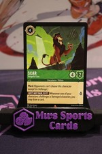 Scar Vengeful Lion RARE 93/204 Lorcana Shimmering Skies