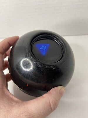 Vintage 1980s Magic 8 Ball Classic Mattel Toy Fortune Teller (30188,1186)