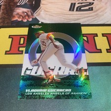 Topps Finest Baseball Vladimir Guerrero Refractor Base Insert SP /199 Angels 