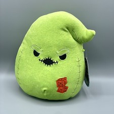 Squishmallows Nightmare Before Christmas OOGIE BOOGIE Green Plush 8" Halloween