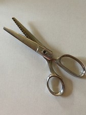 Vintage Sears Stainless Pinking Shears Scissors - Model 2012 Made in USA