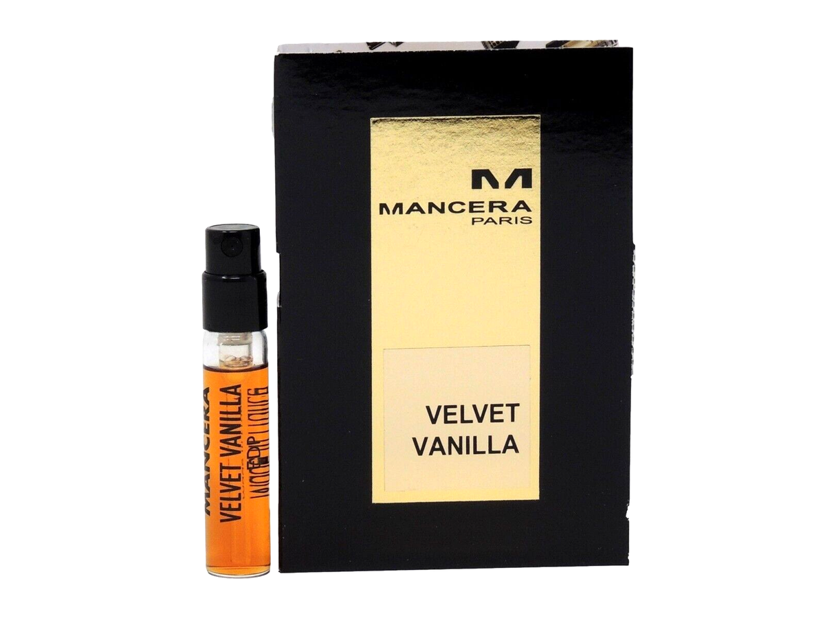 MANCERA VELVET VANILLA EDP 2.0ml .06fl oz x 1 PERFUME SPRAY SAMPLE