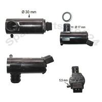 Waschwasserpumpe Ford Escort Fiesta Und Courier Scheibenwaschanlage Monopumpe