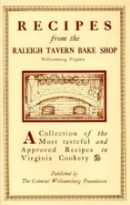 Recipes from the Raleigh Tavern Bake Shop - Paperback - VERY GOOD
