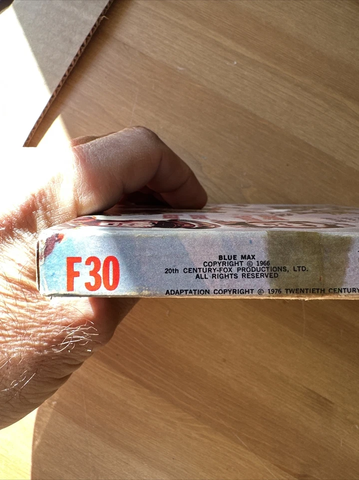 1976 The Blue Max, (Super 8) George Peppard, James Mason, B & W Foto 4 de 4