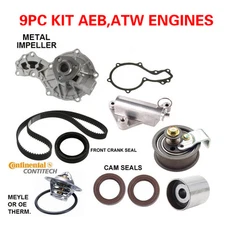 98-00 AUDI A4 , VW PASSAT 1.8 TIMING BELT WATER PUMP  KIT FITS AEB  6PCS
