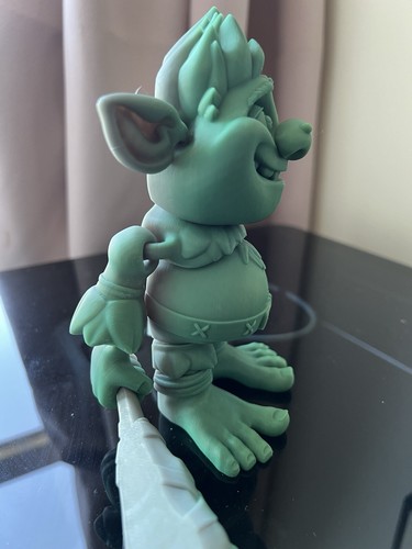 3D Printed Troll Toy Figurine *last Item Will Not Be Making More* - Bild 3 von 5