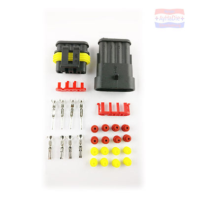 Steckerset 1-6 polig 0,75-1,50 mm2 für AMP Superseal wasserdicht Auto KFZ LKW